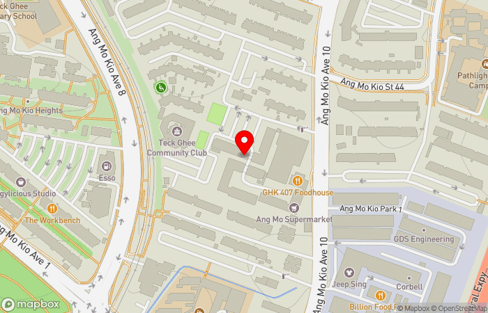 Map location of 1 Medical Teck Ghee
