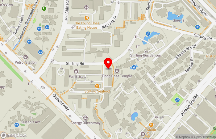 Map location of 171 Stirling Family Clinic
