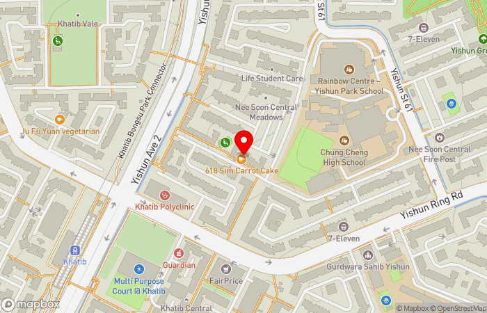Map location of 57 Medical Clinic (Yishun)