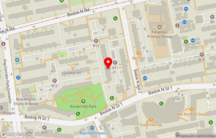 Map location of A1 Medical Clinic