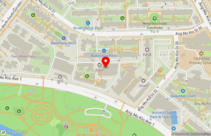 Map location of Acehealth Medical | CHAS clinic | Baby Bonus Approved Institution