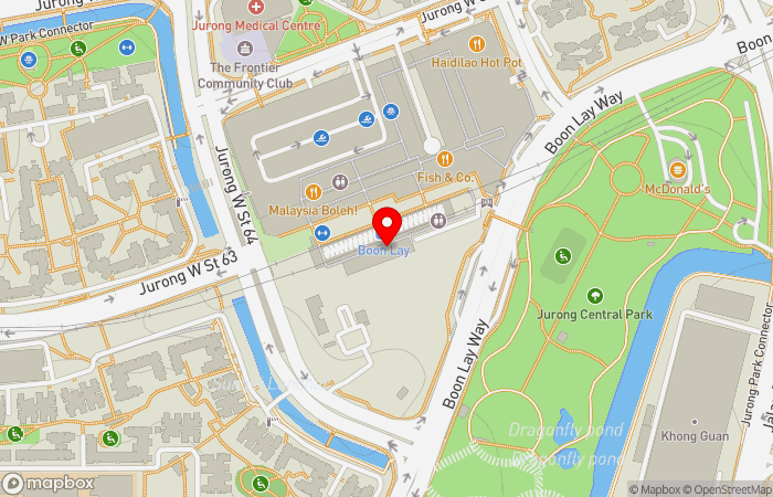 Map location of AcuMed Medical (Boon Lay)