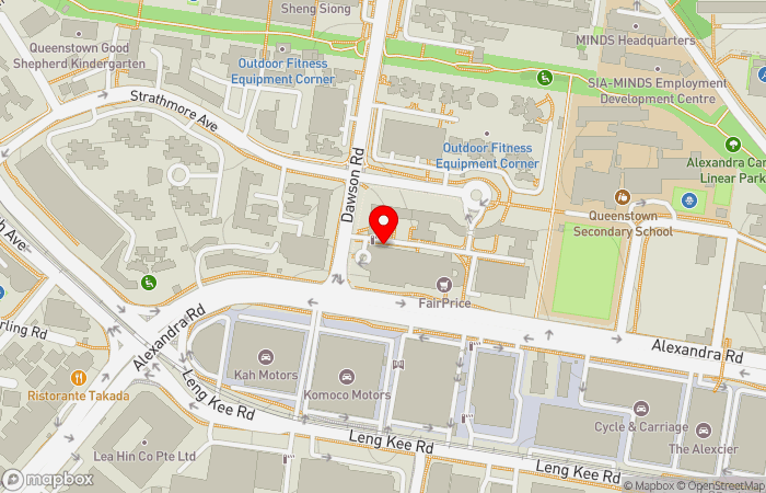 Map location of Alexandra Family Clinic & Surgery