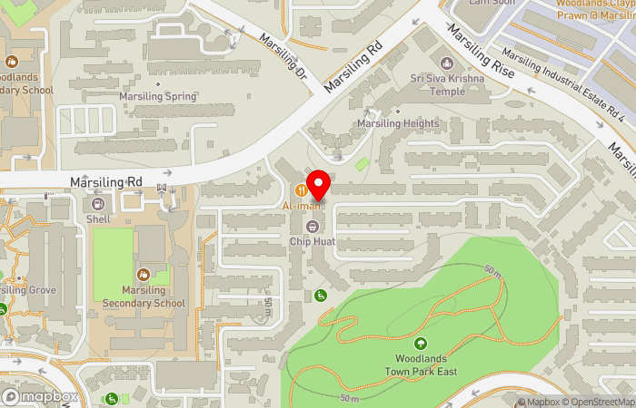 Map location of Assure Family Clinic Woodlands Pte. Ltd.