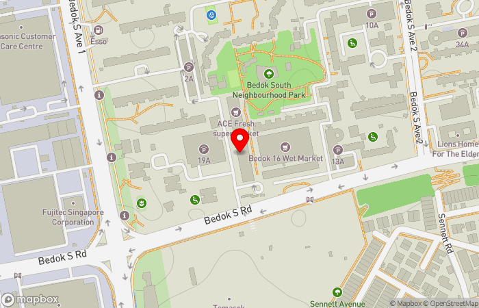 Map location of Bedok Medical Centre