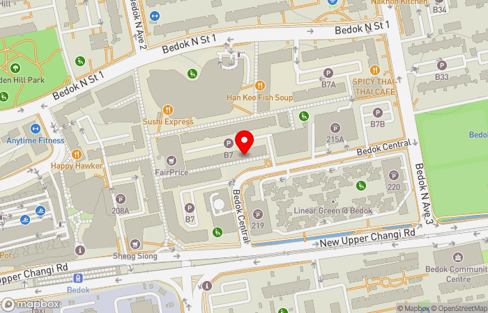 Map location of Belfield Medical Clinic