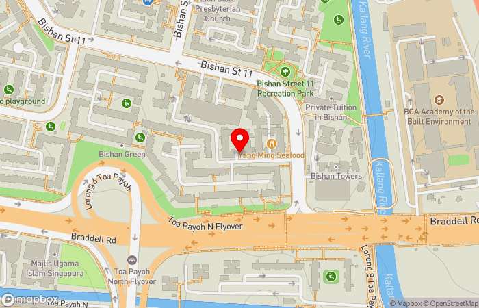 Map location of Bishan Grace Clinic (Female Doctor MBBS)