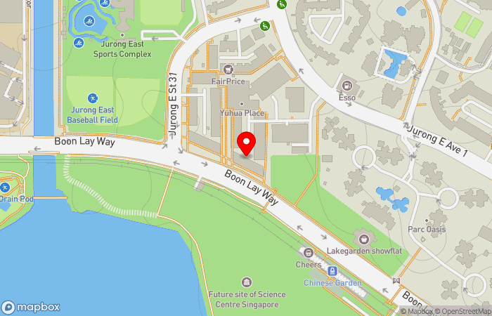 Map location of Boon Lay Corporation Clinic