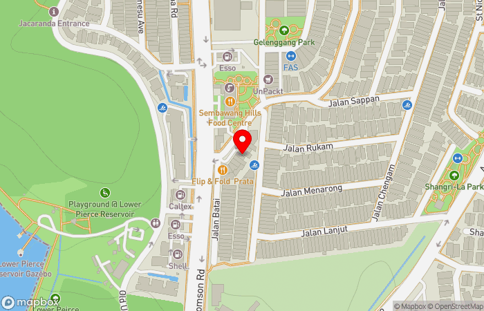 Map location of Bridgepoint Health (Jalan Leban Clinic)