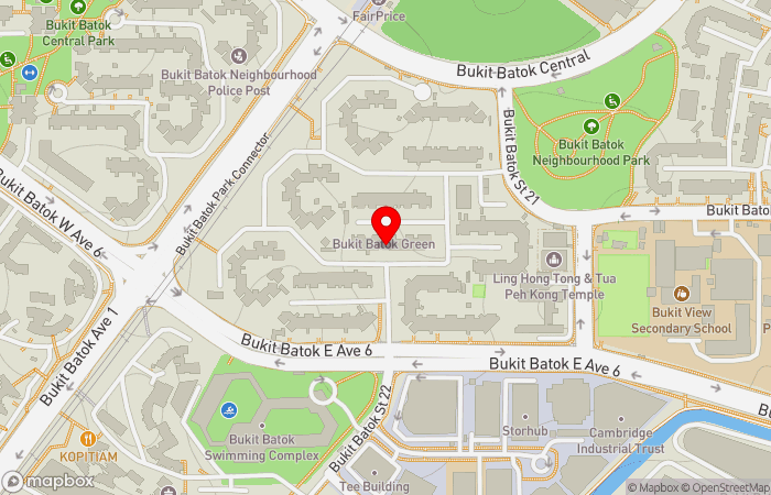 Map location of Bukit Batok Medical Clinic