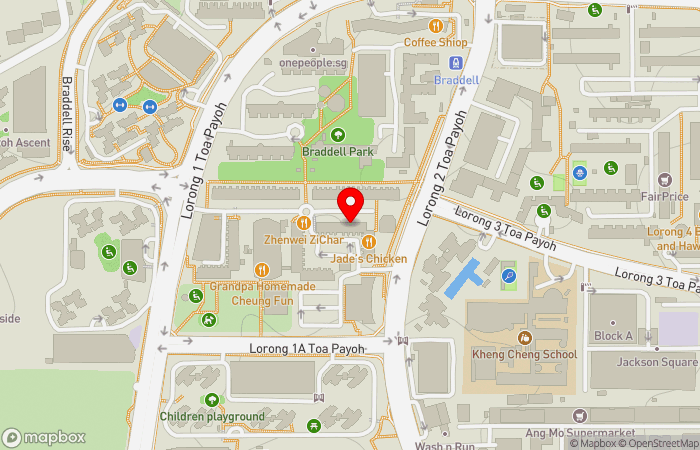 Map location of C K Tan Family Clinic & Surgery Pte Ltd