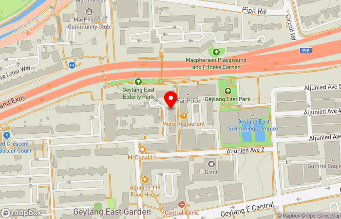 Map location of C3 Family Clinic@Aljunied Crescent