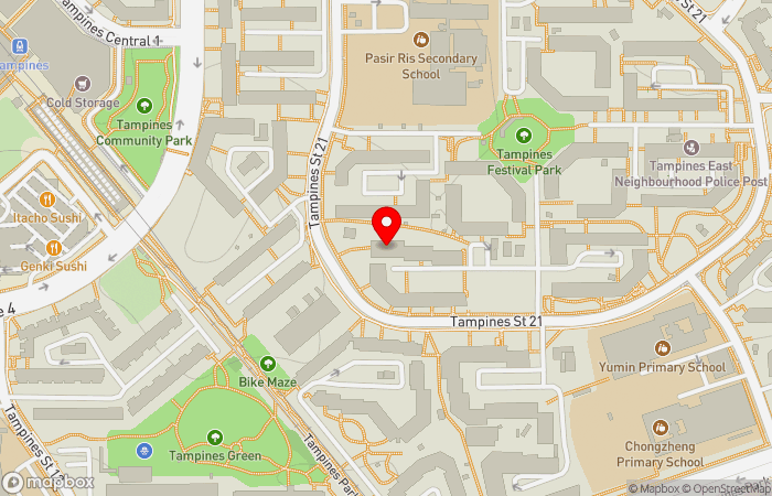Map location of Cambridge Clinic