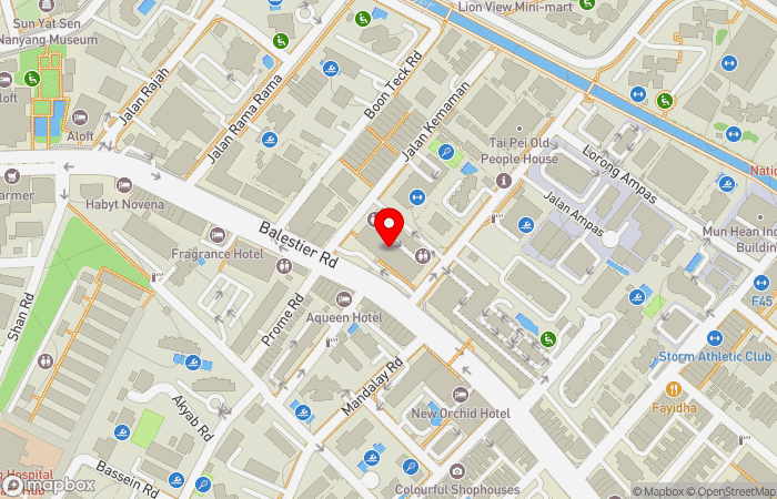 Map location of Carelink Family Clinic (Balestier Plaza)