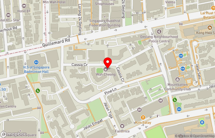 Map location of Cassia Clinic & Surgery