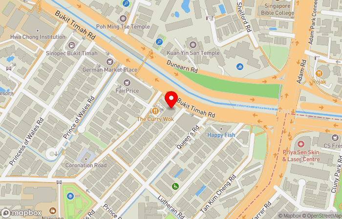 Map location of Cavenagh Medical Clinic and Home Care