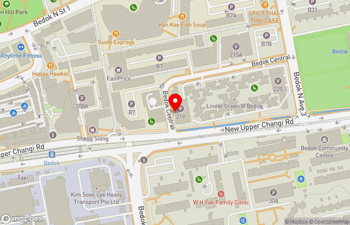 Map location of Central 24-Hr Clinic (Bedok) - CHAS | GP Clinic | 24 小时 诊所