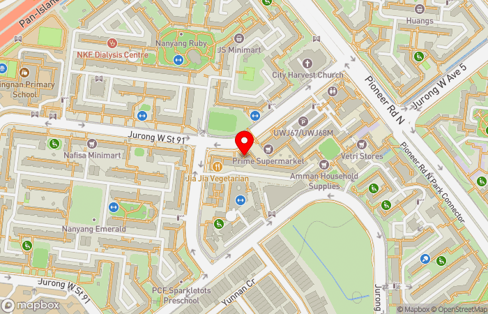 Map location of Central 24-Hr Clinic (Jurong West / Pioneer North) - CHAS | GP Clinic | 24 小时 诊所