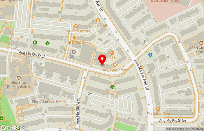 Map location of Chua Medico Clinic LLP