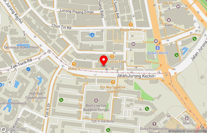 Map location of Chung Kiaw Clinic