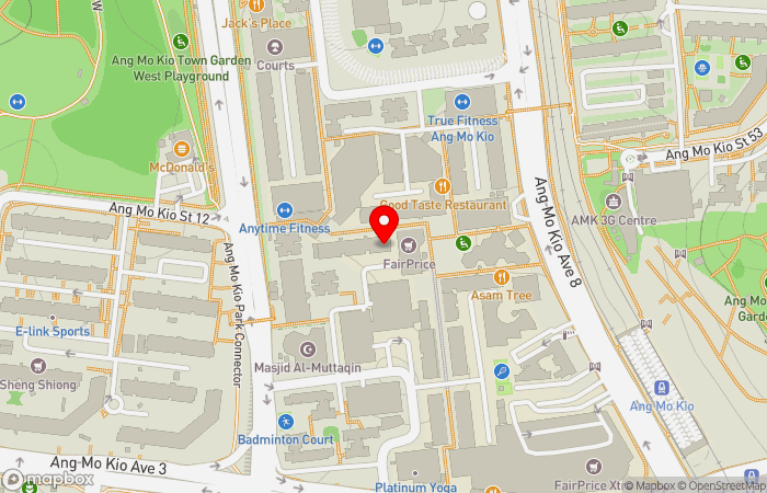 Map location of Concord Medical & Aesthetics Clinic (AMK)