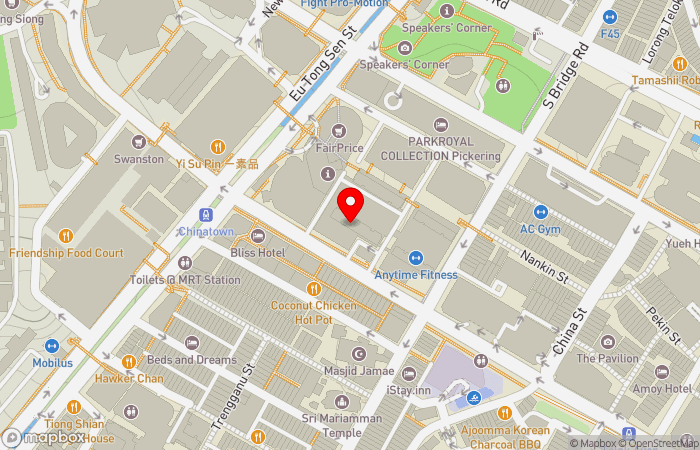 Map location of Cross Street Medical Clinic