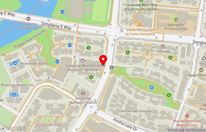 Map location of DA Clinic @ Anchorvale