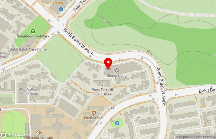 Map location of DA Clinic @ Bukit Batok