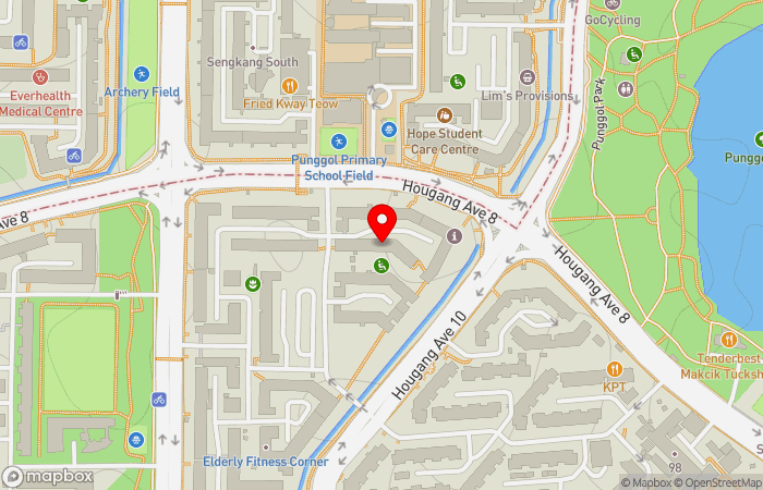 Map location of DEDICARE MEDICAL PRACTICE & SURGERY @ HOUGANG