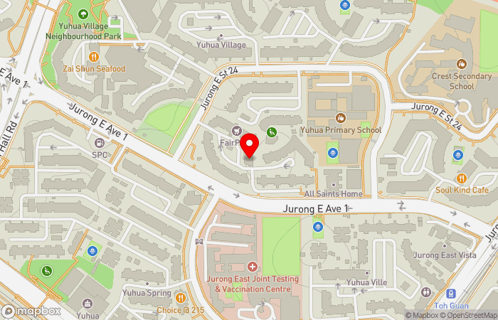 Map location of Distinct Clinic Jurong East Branch