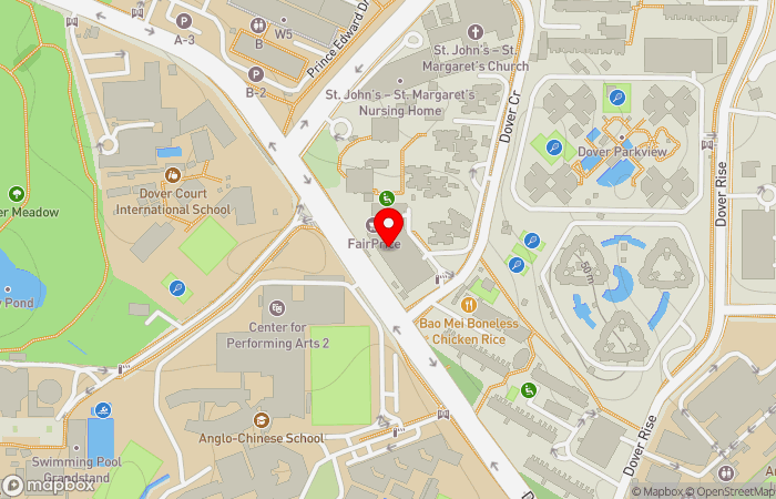 Map location of Dover Clinic & Surgery