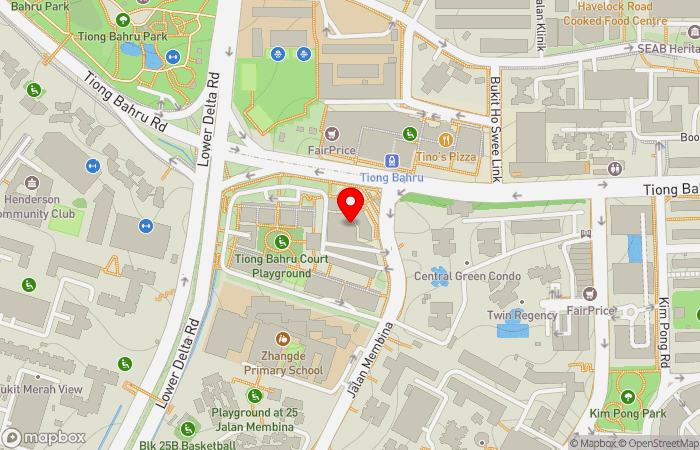 Map location of Dr. Care Medical Clinic (Tiong Bahru) 康仁诊所