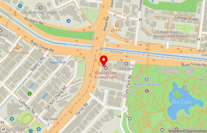 Map location of Drs Jiten and Caroline Medical Centre