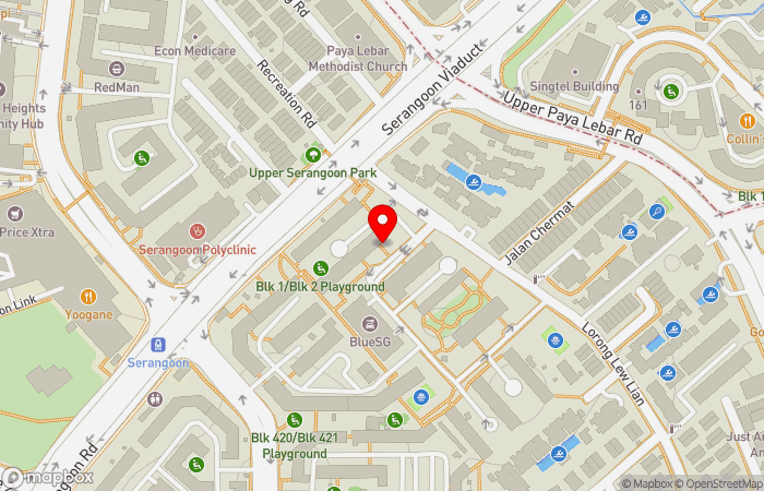 Map location of Drs Lim & Chan Clinic