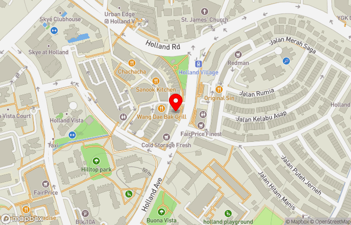 Map location of DTAP Clinic @ Holland