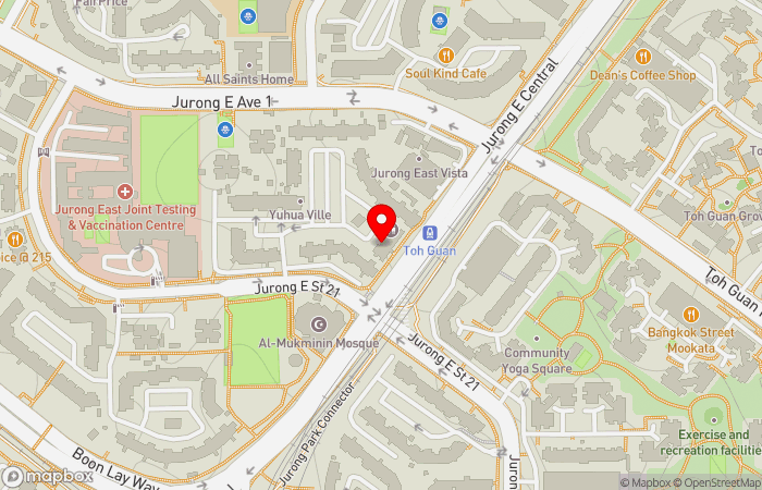 Map location of Eastern Clinic & Surgery Pte Ltd