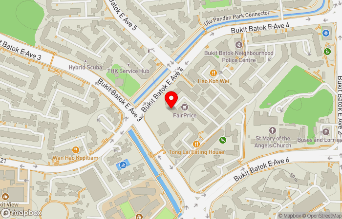 Map location of Erena Family Clinic