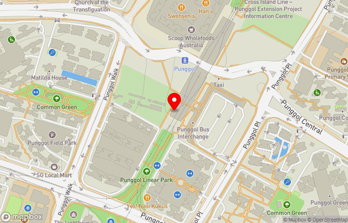 Map location of Etern Medical Clinic (Punggol MRT)