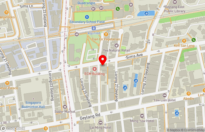 Map location of EUREKA Medical Centre Pte Ltd