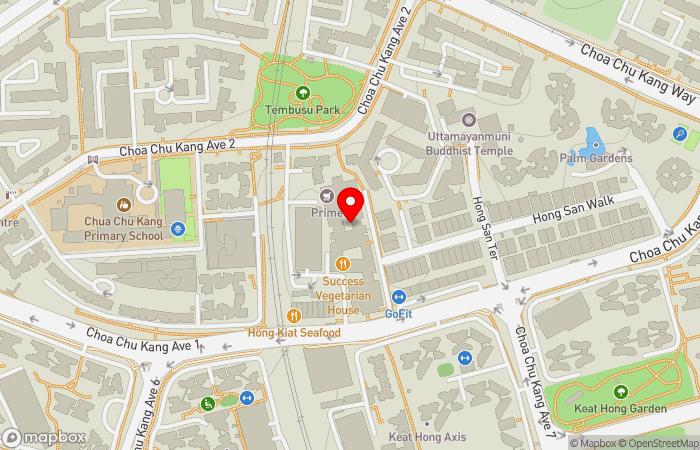 Map location of Evercare Medical Clinic