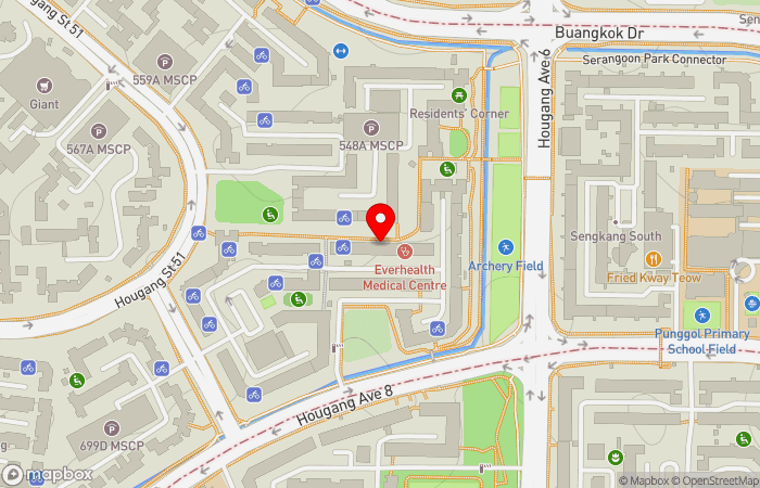 Map location of Everhealth Medical Centre
