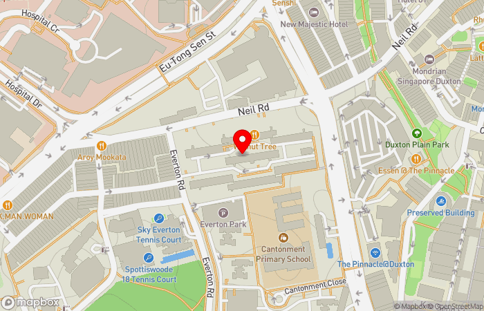 Map location of Everton Clinic