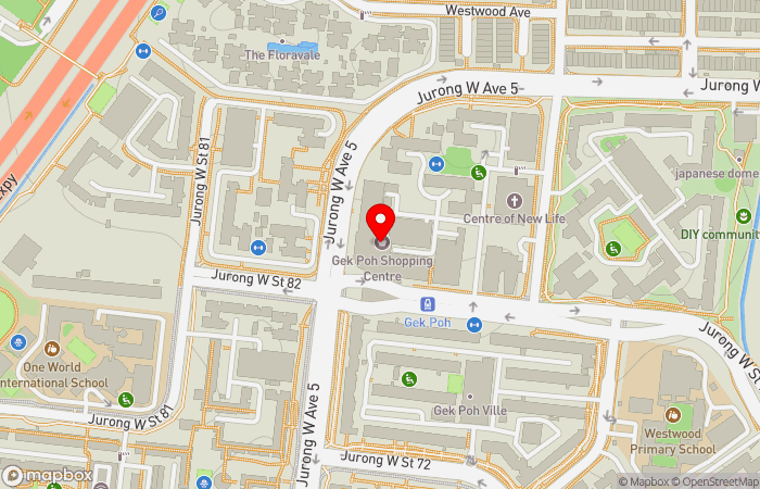 Map location of Faith Clinic (Jurong West)