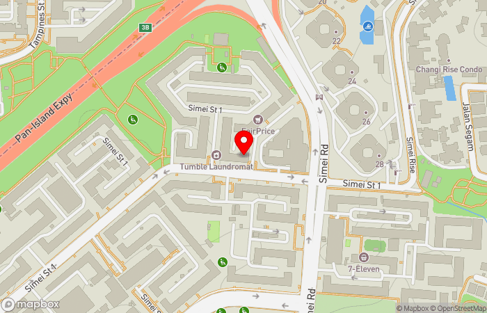 Map location of FAITH Clinic (Simei)