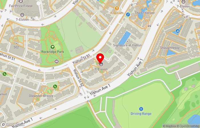 Map location of FamFirst Medical Clinic Pte Ltd
