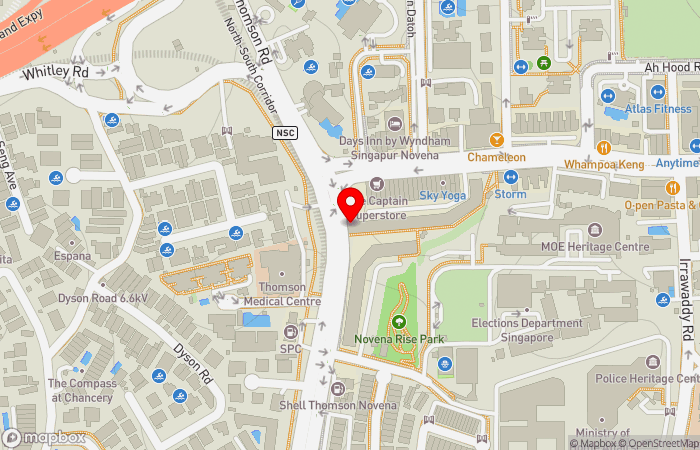 Map location of Family Health Clinic & Surgery Pte td