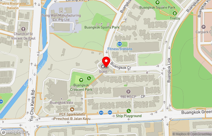 Map location of Frontier Medical Associates (Buangkok)