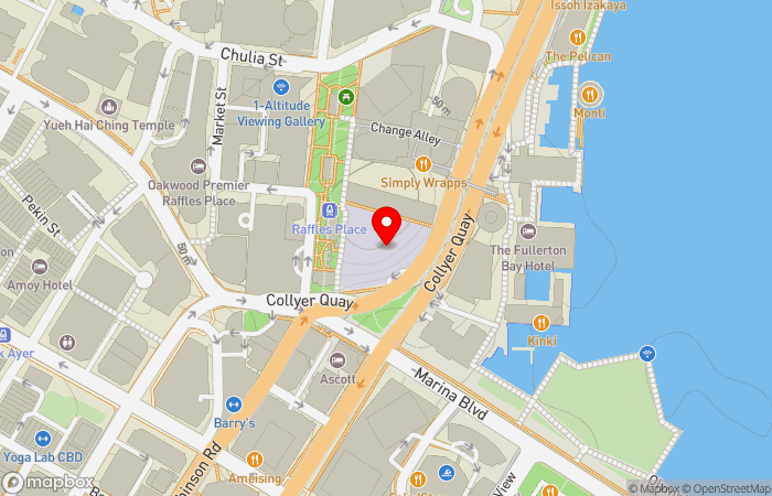 Map location of Fullerton Health @ Ocean Financial Centre