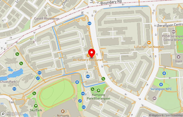 Map location of GoClinic Serangoon