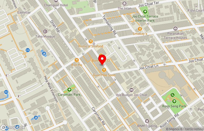 Map location of GP@Joo Chiat Clinic